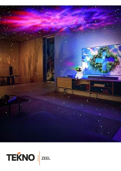 Nebula Astronot Yıldızlı Gökyüzü Projektör Galaksiler - Yıldızlar ve Gökyüzü Gece Lambası Uzaktan Kumandalı fiyatları