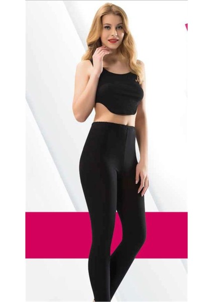 Kadın Siyah Ulus Tayt Uzun Paça Katlama Yeni Sezon fiyatları