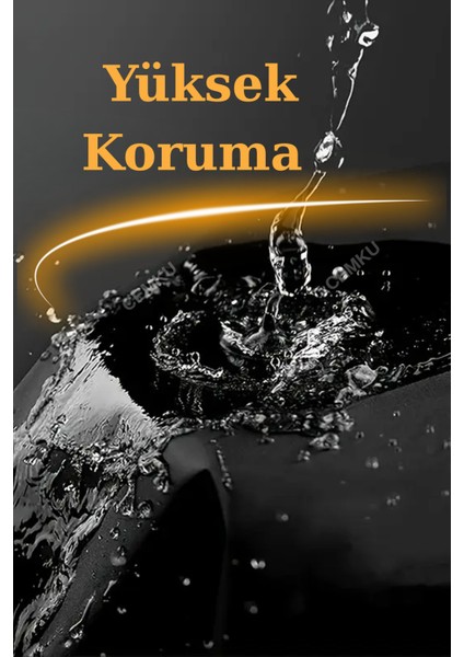 Gri [mercedes S-Serisi Coupe (C126) 1981 - 1992] Neon Fitilli Araba Brandası, Su ve Toz Geçirmez modelleri