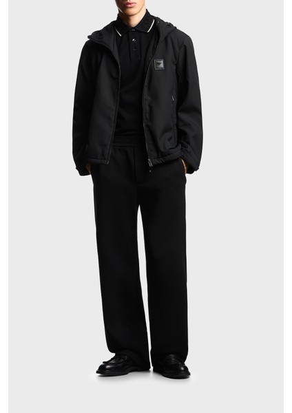 Logolu Regular Fit Kapüşonlu Mont Erkek Mont EM003417 AF18264 UC001 fiyatları