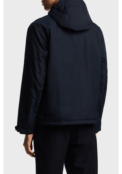 Logolu Regular Fit Kapüşonlu Mont Erkek Mont EM003417 AF18264 UB118 modelleri