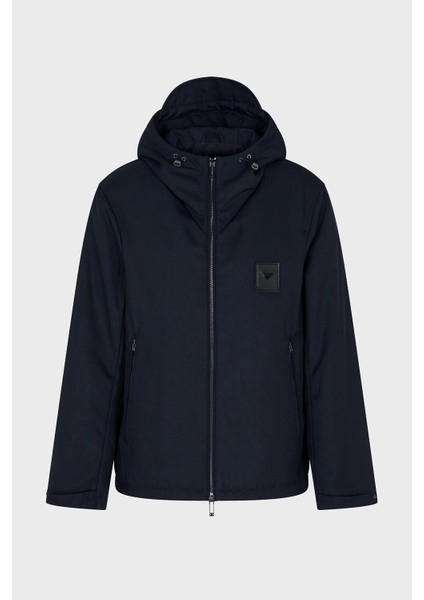 Logolu Regular Fit Kapüşonlu Mont Erkek Mont EM003417 AF18264 UB118 indirimleri