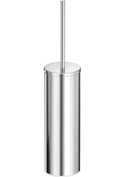 Tuvalet Fırçalık, Yerden - Parlak Paslanmaz Çelik