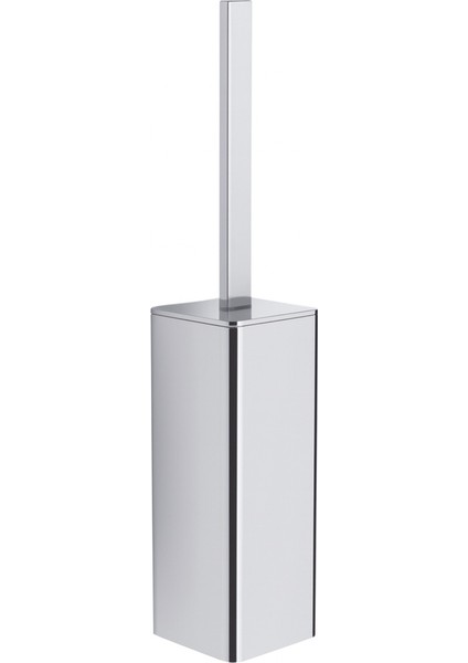 Tuvalet Fırçalık, Kare - Krom