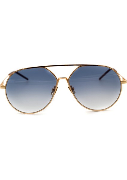 0311 120,092 51-20 Unisex Altın Titanyum Damla Mavi Degrade Güneş Gözlüğü UV400 fiyatları
