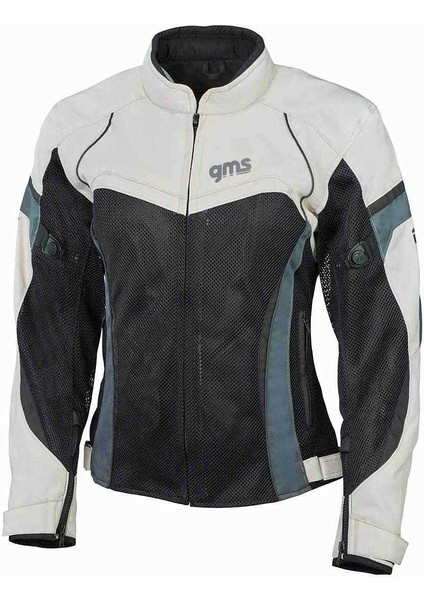 Tara Mesh Kadın Mont Gri-Siyah