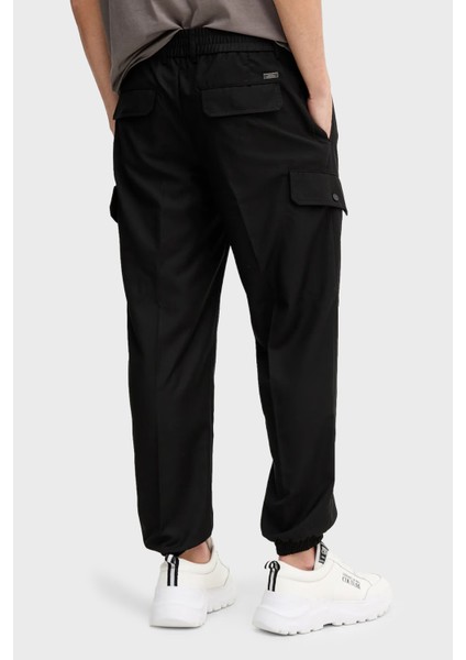 Relaxed Fit Normal Bel Lastikli Paça Kargo Pantolon Erkek Pantolon XM001208 AF12041 UC001 modelleri