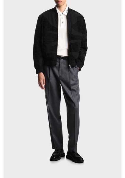 Jakarlı Logo Baskılı Regular Fit Kolej Yaka Çift Taraflı Mont Erkek Mont EM003783 AF19870 FC252 fiyatları