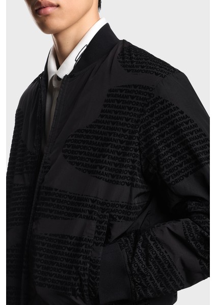 Jakarlı Logo Baskılı Regular Fit Kolej Yaka Çift Taraflı Mont Erkek Mont EM003783 AF19870 FC252 indirimleri