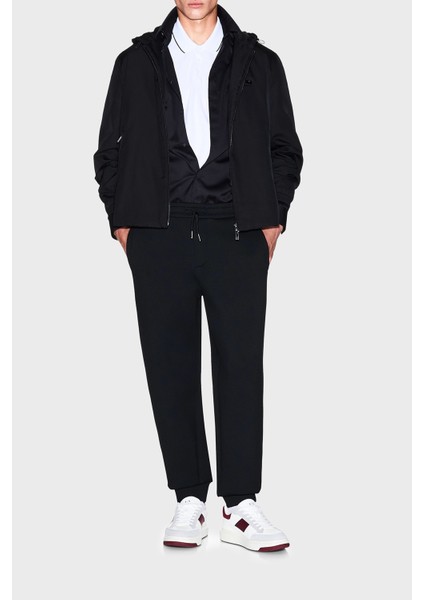 Logolu Regular Fit Su ve Rüzgar Geçirmez Ceket Erkek Ceket XM001102 AF16672 UC001 fiyatları