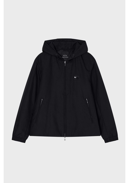 Logolu Regular Fit Su ve Rüzgar Geçirmez Ceket Erkek Ceket XM001102 AF16672 UC001 indirimleri