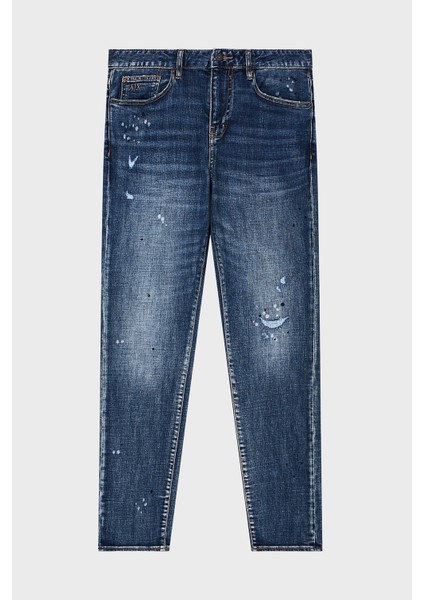 Streç Pamuklu Slim Fit Düşük Bel Dar Paça Jeans Erkek Kot Pantolon XM000070 AF17012 MB001 indirimleri