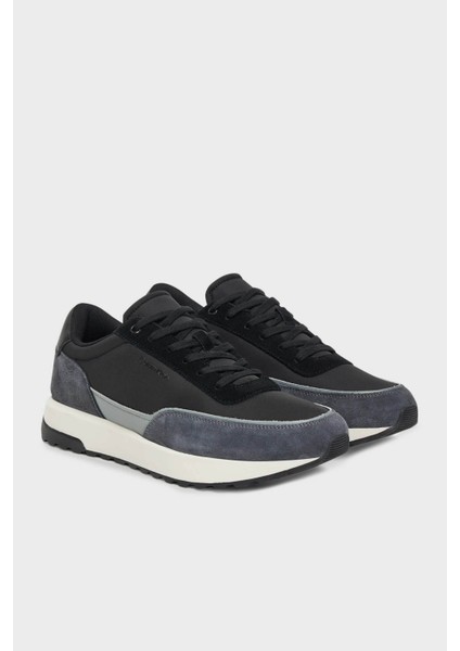 Süet Detaylı Logolu Sneaker Ayakkabı HM0HM0171401R Erkek Ayakkabı HM0HM01714 01R fiyatları