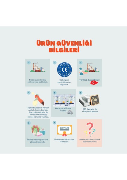 Gezegen Kolye Mix Taşlı Gümüş Kadın Kolye