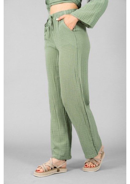Müslin Kadın Palazzo Pantolon fırsatları