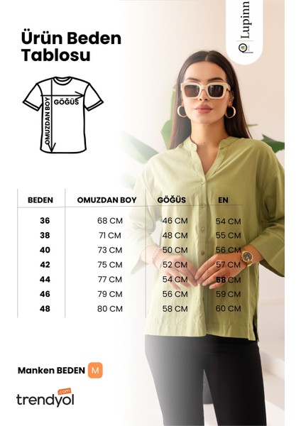 Kadın Yeşil Rahat Kesim Düğmeli Kadın Gömlek/kimono – Hafif Kumaş, Şık ve Günlük – Kadın Gömlek indirimleri