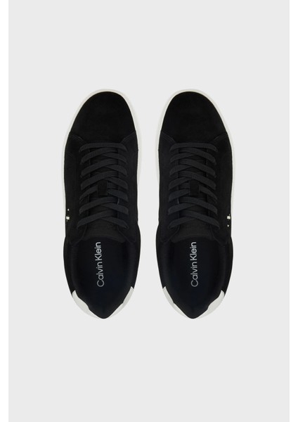 Logolu Süet Sneaker Ayakkabı YM0YM01434BEH Erkek Ayakkabı YM0YM01434 Beh modelleri