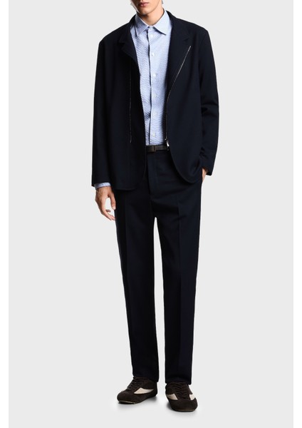 Jakarlı Pamuklu Regular Fit Klasik Yaka Gömlek Erkek Gömlek EM000099 TE16993 F9026 fiyatları