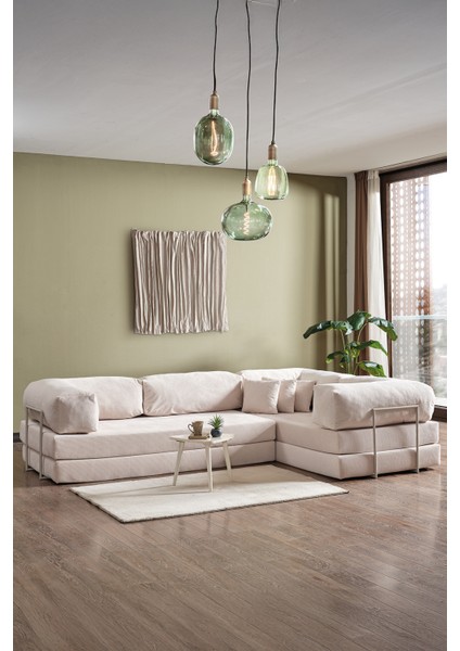 Legom Lucas Aktivite Koltuğu Yatak Olabilen Çok Amaçlı Kanepe L Koltuk Krem fiyatları