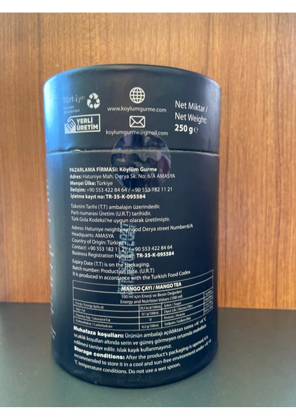 Mango Çayı Gerçek Meyve Taneli 250 G modelleri