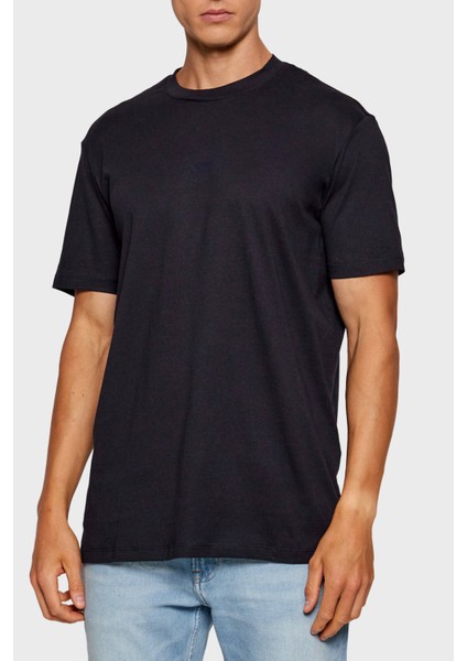 % 100 Pamuk Regular Fit Bisiklet Yaka T Shirt Erkek T Shirt XM001442 AF10358 UB101
