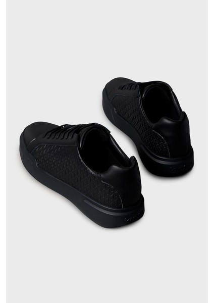 Tamamı Kabartma Logolu Sneaker Ayakkabı YM0YM013830GJ Erkek Ayakkabı YM0YM01383 0gj modelleri