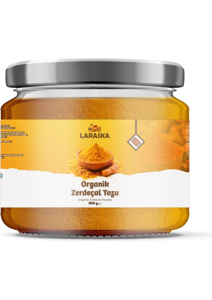 Organik Toz Zerdeçal- Organic Turmeric Powder - Turmeric Ground 100G modelleri