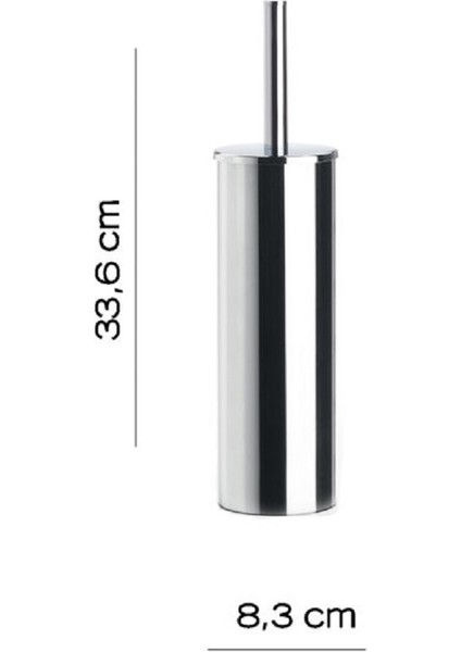 Mercurio Tuvalet Fırçalık, Yerden - Parlak Paslanmaz Çelik fiyatları