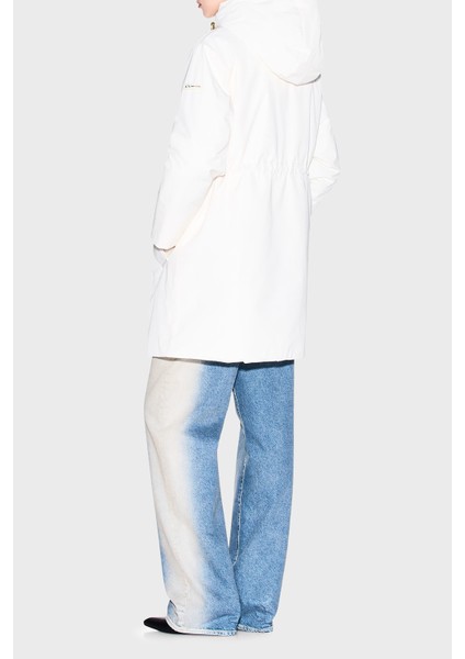 Pamuk Karışımlı Relaxed Fit Kapüşonlu Parka Bayan Parka XW000712 AF16215 U1003 fiyatları