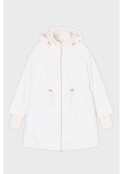 Pamuk Karışımlı Relaxed Fit Kapüşonlu Parka Bayan Parka XW000712 AF16215 U1003 fırsatları