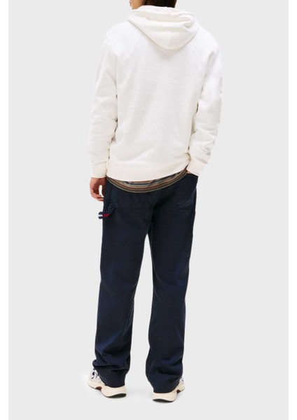 Logolu % 100 Pamuk Regular Fit Kapüşonlu Sweat Erkek Sweat DM0DM22113 Ybl fiyatları