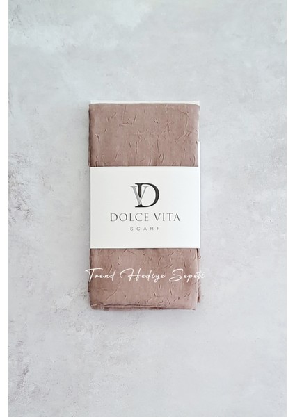 Bambu Kraş Şal Vizon