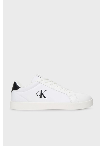 Logolu Sneaker Ayakkabı YM0YM0121301W Erkek Ayakkabı YM0YM01213 01W