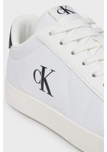 Logolu Sneaker Ayakkabı YM0YM0121301W Erkek Ayakkabı YM0YM01213 01W