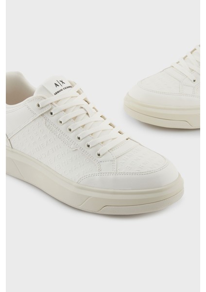 Kabartma Logolu Sneaker Ayakkabı Erkek Ayakkabı XM001722 AF17537 U0011 fırsatları