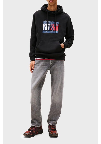 Logolu % 100 Pamuk Regular Fit Kapüşonlu Sweat Erkek Sweat DM0DM22092 Bds fiyatları