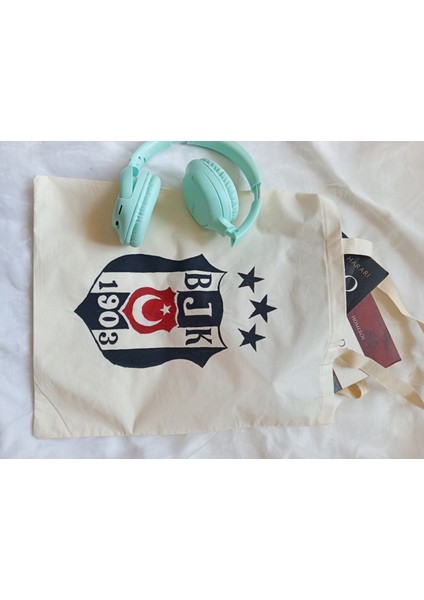 El Boyaması Bez Çanta – Beşiktaş Tasarım – El Yapımı Özel Çalışma fırsatları