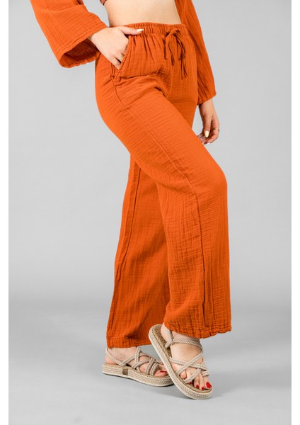 Müslin Kadın Palazzo Pantolon indirimleri