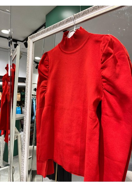 Joy In Joy Prenses Kol Triko Body - Mercan - Standart fiyatları