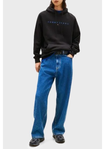 Logolu Pamuklu Regular Fit Kapüşonlu Polar Sweat Erkek Sweat DM0DM20746 0gk fiyatları