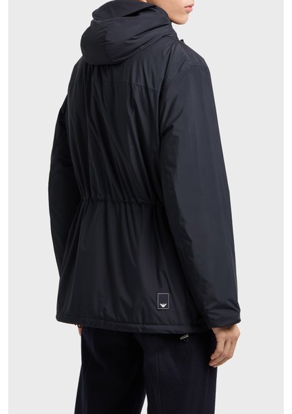 Logolu Regular Fit Su Itici Kapüşonlu Şişme Mont Erkek Mont EM003184 AF18503 UB118 modelleri
