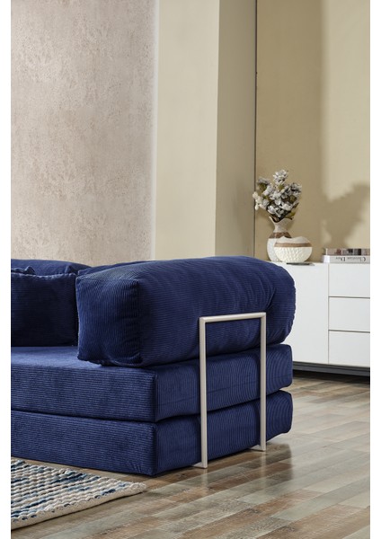 Legom Lucas Aktivite Koltuğu Yatak Olabilen Çok Amaçlı Kanepe L Koltuk Mavi