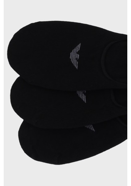 Logolu Streç Pamuklu 3 Pack Babet Çorap Erkek Çorap EM000548 AF14446 MC061 fiyatları