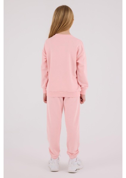 Kız Çocuk Eşofman Takımı Açık Pembe modelleri