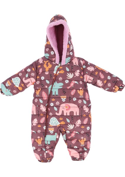 Kız Bebek Tulum Baskılı