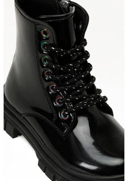 ZESY.P5PR Siyah Kız Çocuk Biker Bot