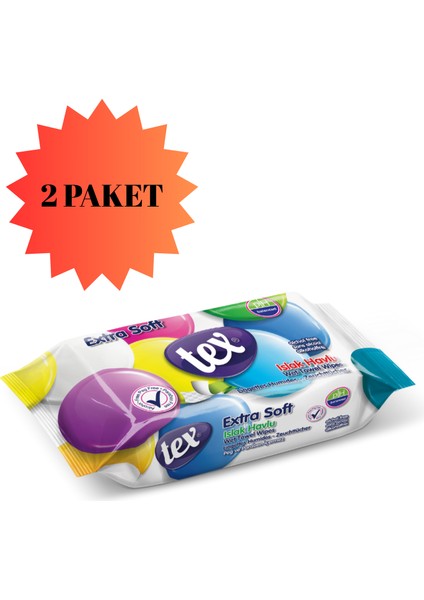 Soft Islak Havlu 60’lı 2 Paket