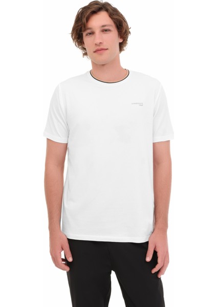 ml Rosıc 11ITL803 5pr Ekru Erkek Kısa Kol T-Shirt