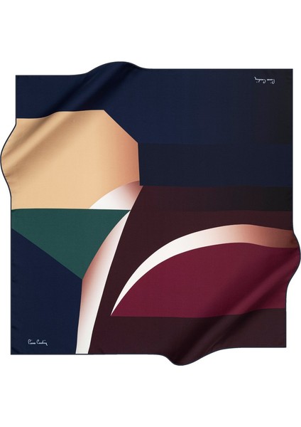 90X90 Pierre Cardin Polyester Tivil Eşarp