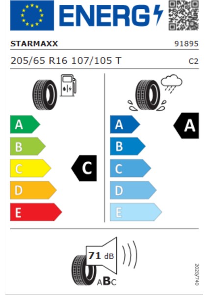 Provan ST860 205/65R16C 107/105T 8pr Hafif Ticari yaz Lastiği (Üretim YILI:2025) fiyatları